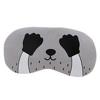 😘Websad😘_Eye Mask Soft Padded Sleep Travel Shade Cover Rest Relax Sleeping Blindfold (B)