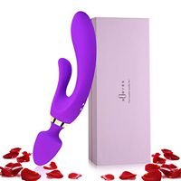 Portable Laptop Computer Vibrator LED Light ,10-Speed USB Cable Rechargeable Waterproof Wand Massager Design, Used in Bedrooms, Bathrooms