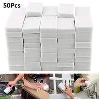 Tinffy 100/50 x Magic Sponge Eraser Cleaning Melamine Multi-Functional Foam Cleaner (50pcs)