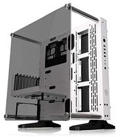 Thermaltake Core P3 ATX Tempered Glass Gaming Computer Case Chassis, Open Frame Panoramic Viewing, White Edition, CA-1G4-00M6WN-05