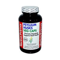 Yerba Prima Psyllium Husks Veg Capsule - 180 per pack - 3 packs per case.