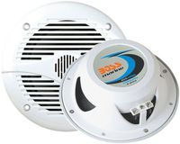 BOSS Audio Mr60W Car Speaker Marine White 200Watts 6 1 2 Inch 2 Way