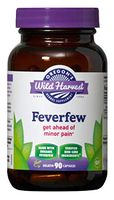 Oregon's Wild Harvest Non-GMO Feverfew (F.D.), Organic Herbal Supplements, 90 Count