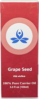 Incensesticks Natural Grapeseed Carrier Oil - Therapeutic Grade Base Oils for Mixing (100ml)