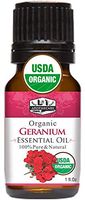 1 fl. Oz / 30 ml Organic Geranium Essential Oil, USDA Certified Organic Geranium Essential Oil, 100% Pure, Natural Geranium Essential Oil