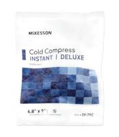 McKesson Deluxe Disposable Soft Cloth 6.8 X 9" Instant Cold Pack 59-79C 24 /Case