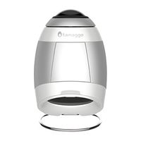 Tamaggo 360LiveCam - 360 Camera with Live Stream (White Pearl)
