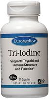 Euromedica Tri Iodine Caps, 12.5 mg, 90 Count