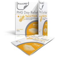 PatchMD - PMS Day Topical Patch - Natural Day time Relief of Premenstrual Syndrome - eases Tension, Cramps, Bloating & Irritability - 30 Day Supply …