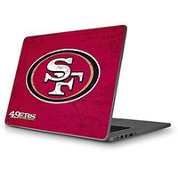 Skinit Decal Laptop Skin for MacBook Pro 13 (2009 & 2010) - Officially Licensed NFL San Francisco 49ers Distressed Design
