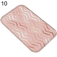 Super1798 Bathroom Leaf Butterfly Anti-slip Entrance Floor Carpet Rug Door Mat -10#