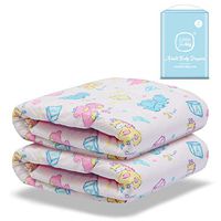 Littleforbig Printed Adult Brief Diapers Adult Baby Diaper Lover ABDL 2 Pieces - Vintage Baby(L)