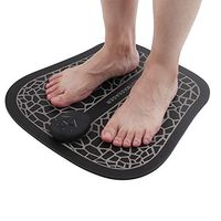 TMISHION Intelligent Foot Massager Shiatsu Foot Massage Cushion EMS Physiotherapy Technology Massager Suitable for Relaxing Legs in Home and Office(Battery Type)