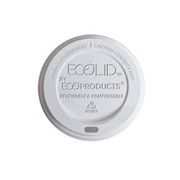 Eco-Products Ecolids Renewable and Compostable Hot Cup Lids