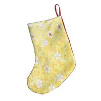 Japanese Style Sweet Flower Pattern Fabulous Xmas Socks Hanging Decoration Candy Bag Party Holiday Christmas Santa Claus Home Decor Gift