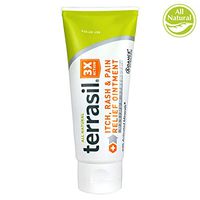 Itch and Rash Cream –All Natural for Grovers Disease Erythrasma Intertrigo Pruritus ANI Miliaria Poison Ivy Oak Sumac Bug Bites Fast Acting 100% Guaranteed by Terrasil