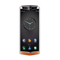 Semoic Mobile Phones M17 Smartphone Android 8.1 Metal Leather Body Face ID Dual Sim 4G Cell Phone(Orange)