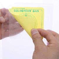 20 PCS Ostomy Colostomy Stoma Drainable Pouch Bag Cut to Fit One-Piece System