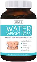 Water Pills - Natural Diuretic: Helps Relieve Bloating, Swelling & Water Retention for Water Weight Loss - Dandelion & Potassium Herbal Relief Supplement - 60 Capsules