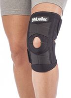 Mueller Sports Medicine Self Adjusting Knee Stabilizer, Black, One Size Fits Most