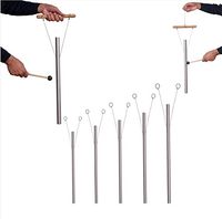 TFS Tuningforkshop 5 Sharp Healing Tuned Pipes Louder Than Tuning Fork with Mallet,Hand Stand & Free Shipping