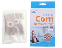 UniMQ One Step Corn Remover Foot Corn Remover Pads Corn & Callus Remover Cushions Corn Plaster with Hole Health Care Pain Relief Herbal Patch Remedy 6/12 Patch (1box)
