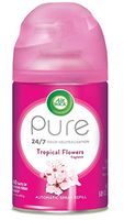 Air Wick Pure Freshmatic Refill Automatic Spray, Tropical Flowers, 5.89oz, Air Freshener, Essential Oil, Odor Neutralization, Packaging May Vary