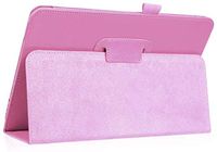 Jennyfly 2019 Galaxy Tab A 8.0(SM-T290/T295) Cover,T295 Hand Free Stand PU Leather Cover Protective Case with Easy Viewing Angles for Samsung 2019 Galaxy Tab A 8.0(SM-T290/T295) - Pink