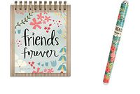 Friends Forever Easel Book and Pen Set~Inspirational Gift Set