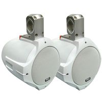 2 New! Pyle PLMRW85 8" 300W Two-Way Marine Speakers