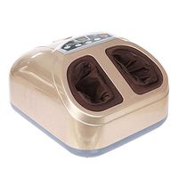 HIXGB Electromagnetic Foot Massager - 3 Massage Modes, 3 Strengths - Electric Shiatsu Kneading with Heat Rolling and Air Compression - Intelligent Remote Control - for Home Office