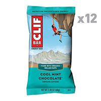 CLIF BAR - Energy Bar - Cool Mint Chocolate (2.4 Ounce Protein Bar, 12 Count)