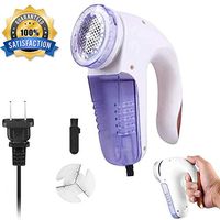 Fabric Shaver,Lint Remover,Portable Electric Sweater Shaver,Quickly and Effectively Remove All Clothes Curtains Fluff Balls Bobbles,Retains Clothes Shine,Extra Replacement Blade and Brush