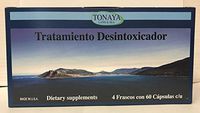 Tonaya Tratamiento Desintoxicador