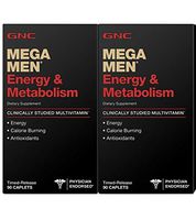 GNC Mega Men Energy & Metabolism 90 ct [2 PACK]