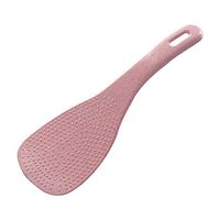 Fiesta Wheat Straw Spoon for Kitchen Tool Korean Colorful for Kitchen Accessories Ladle Non Stick Rice Paddle Meal Spoon 4 colors: Pink