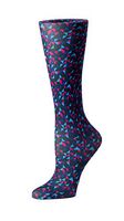 Cutieful Therapeutic Graduated 8-15 mmHg Compression Socks - Retro Geometric