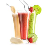 4 Pcs Stainless Steel Straw Metal Drinking Reusable Straws + Cleaner Brush Kit with Organizer Bag (Stainless steel, D 267cm)