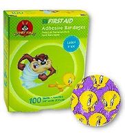 First Aid Looney Tunes Tasmanian & Tweety Spot Bandages