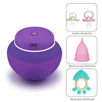 FOONEE Menstrual Cup Sterilizer, 2019 New Portable UV Menstrual Cup Disinfection Box, USB Rechargeable Menstrual Cup Cleaner Kegel Balls/Yoni/Ben Wa Ball Blossom Cup Sterilize for Daily Use(108.5cm)