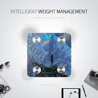 Cute Bottle of Dream Weighing Machine for Body Electric Scales for Weight Weighing Scales for People Tracks 8 Key Compositions Analyzer Sync with Fitness Apps 400 Lbs