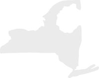 hBARSCI New York Adirondack Region Vinyl Decal - 5 Inches - for Cars, Trucks, Windows, Laptops, Tablets, Outdoor-Grade 2.5mil Thick Vinyl - White