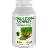 Andrew Lessman Green Foods Complex 360 Capsules – Supplies Building Blocks for Healthy Tissue Growth and Liver Support. 100 mg Each of Barley Grass, Wheat Grass, Blue Green Algae, Chlorella, Spirulina