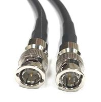 10 Foot Belden 4794R 12G UHD-SDI RG7 BNC Cable (75 Ohm) Black for 4K / UHDTV (12G-SDI) by Custom Cable Connection