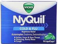Nyquil Liquicaps 16ct DXM Size 16ct Nyquil Liquicaps 16ct