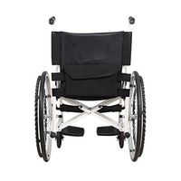 Hong Tai Yang XF Wheelchair, Lightweight Driving Transport Chair Reversible Foot Pedal with Handbrake,Seat Width 44 cm Armchairs (Color : Black)