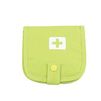 Outgeek Small Medical Bag First Aid Pouch Foldable Portable Medicine Pouch for Home Outdoor