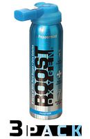 95% Pure Pocket Sized Oxygen Supplement, Portable Canister of Clean Oxygen, Increases Endurance, Recovery, Mental Acuity and Performance (2 Liter Canisters, 3 Pack, Peppermint)