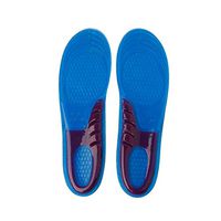 ICCQ Women Men Foot Care Supplies Silicone Gel Orthotic Arch Support Massaging Sport Shoe Insole Run Pad