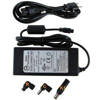 90w Universal Ac Adapter F/ Dell Laptops Incl 3 Tips C R & K